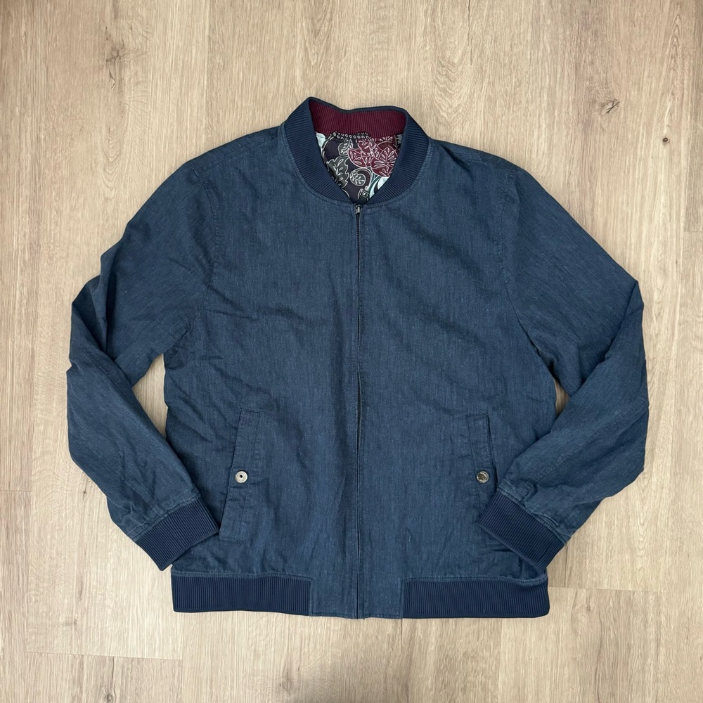 Ted Baker London Zip Up Bomber Jacket
